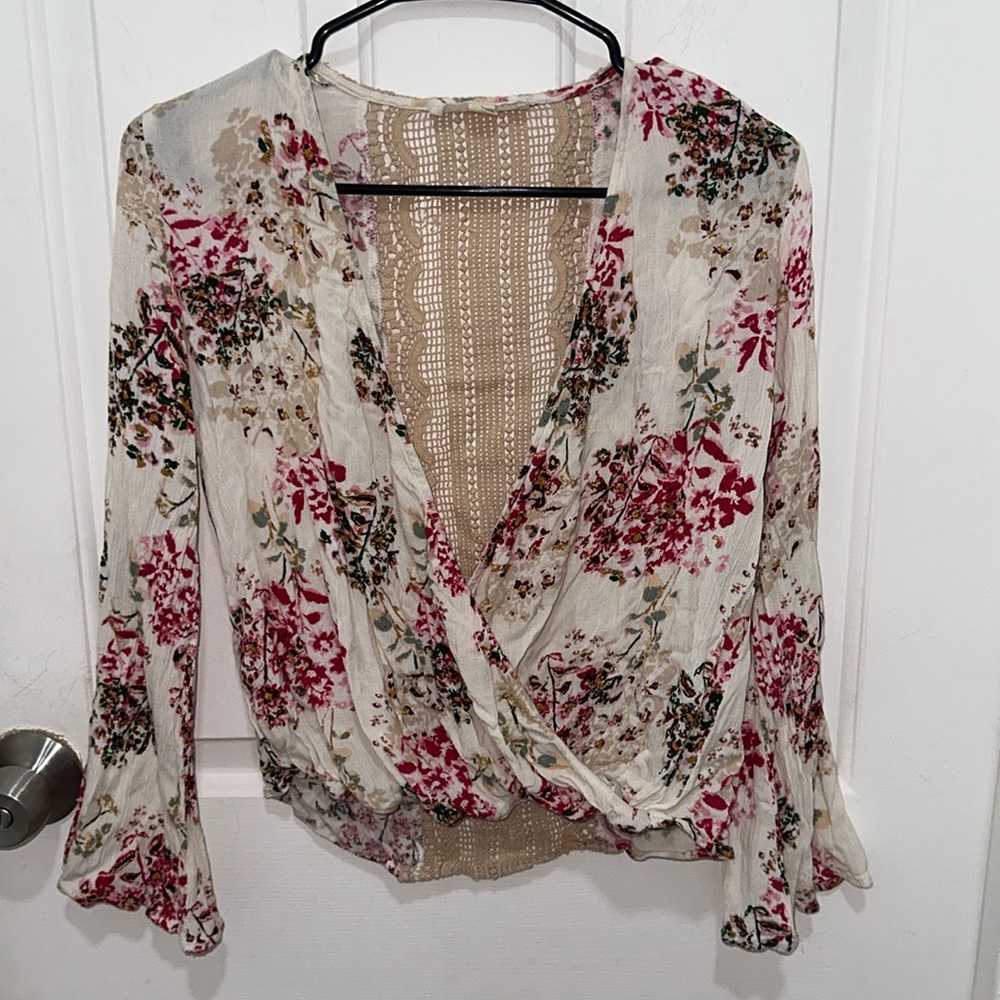 Lovestitch floral print blouse